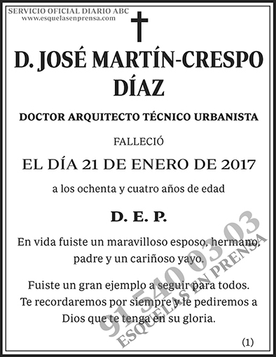 José Martín-Crespo Díaz